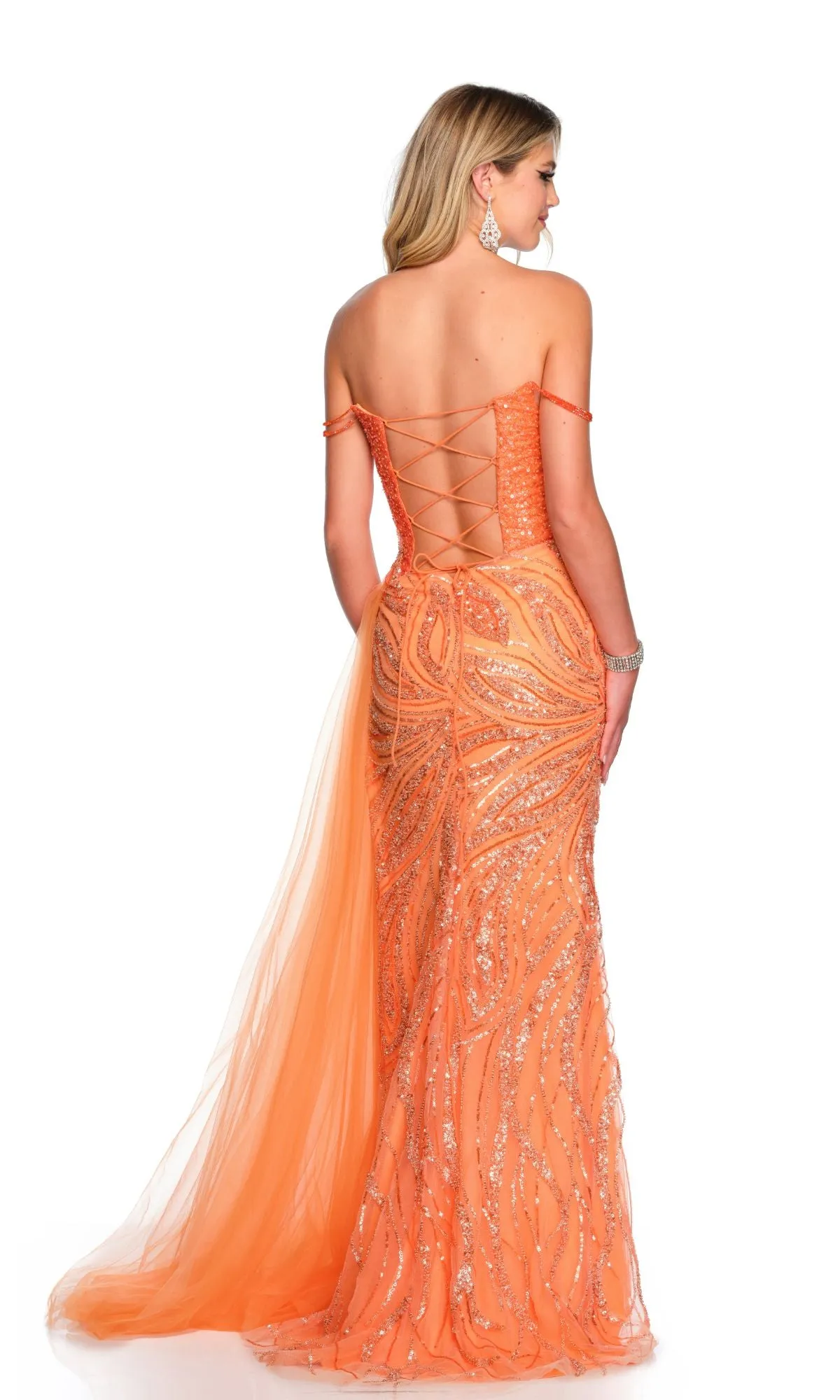 Long Formal Dress 11526 by Dave and Johnny sold by PromGirl product image thumbnail 2