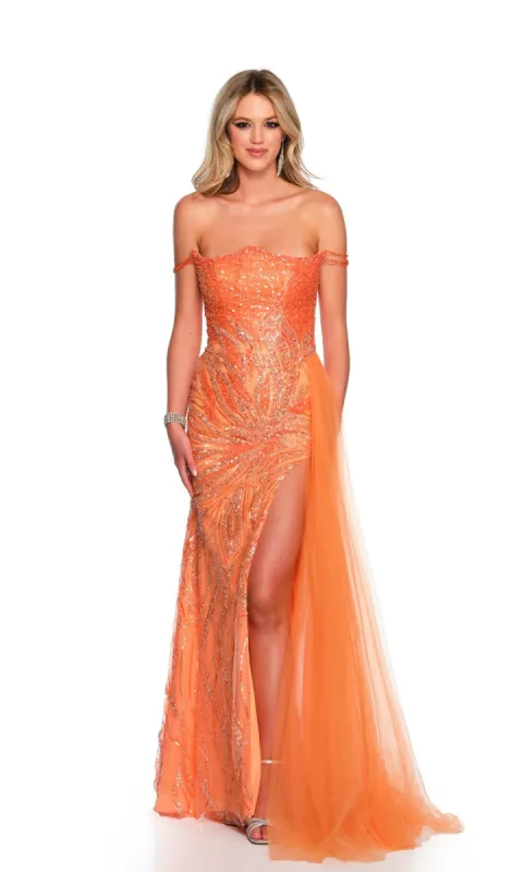 Long Formal Dress 11526 by Dave and Johnny made by PromGirl