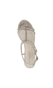 Sam Champagne Black Heel Prom Shoes 4598 sold by PromGirl