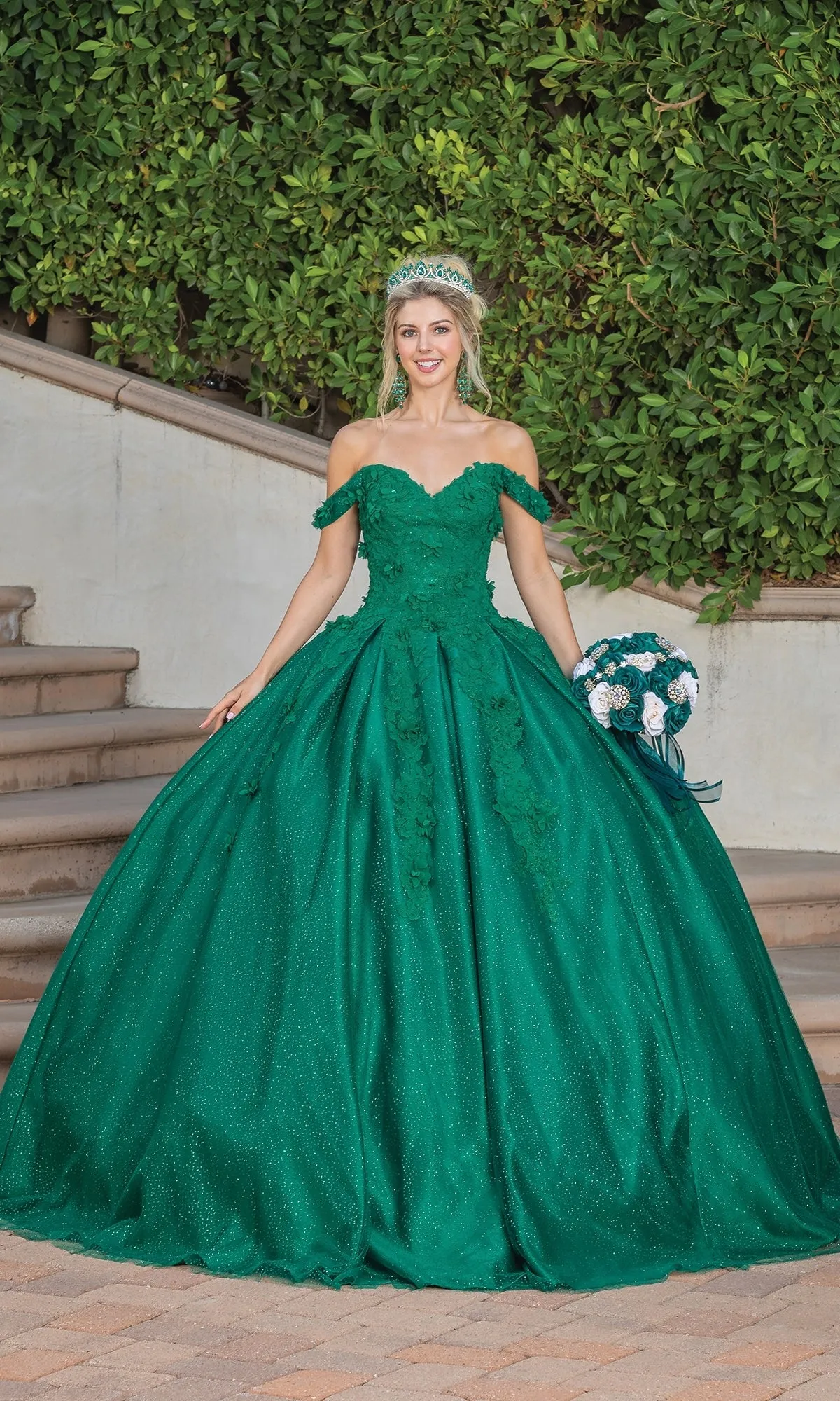 Quinceanera Dress 1501 by Dancing Queen sold by PromGirl product image thumbnail 5