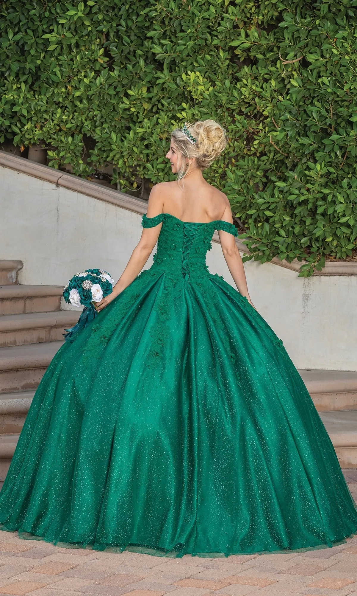 Quinceanera Dress 1501 by Dancing Queen sold by PromGirl product image thumbnail 2