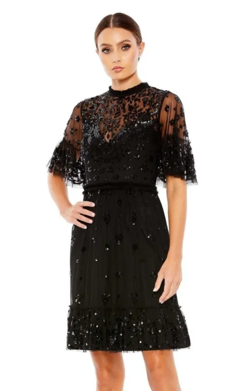 Short Homecoming Dress 9143 by Mac Duggal sold by PromGirl