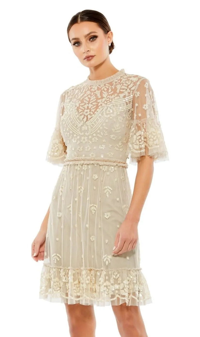 Short Homecoming Dress 9143 by Mac Duggal sold by PromGirl product image thumbnail 3