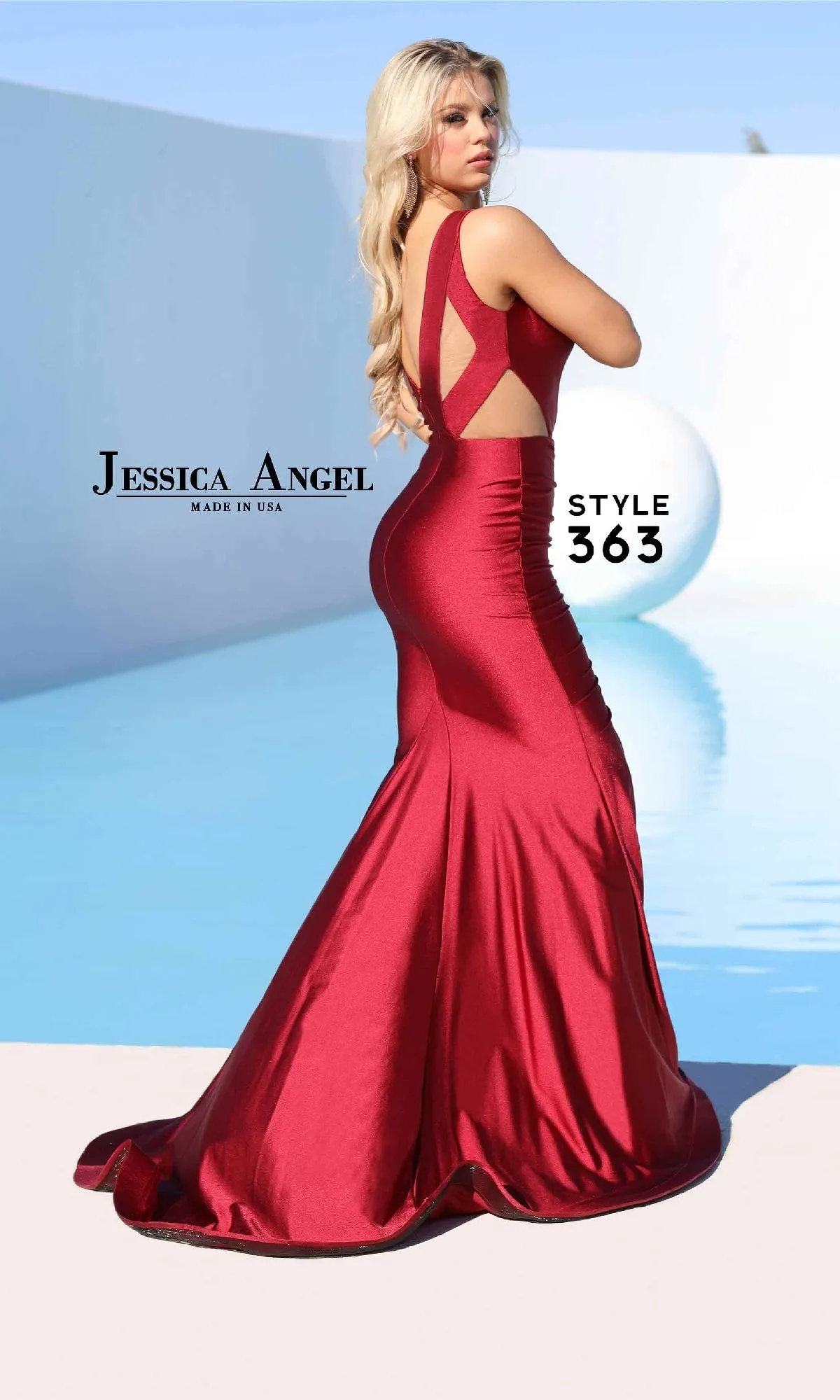 Cut-Out Long Prom Dress: Jessica Angel 363 sold by PromGirl product image thumbnail 2