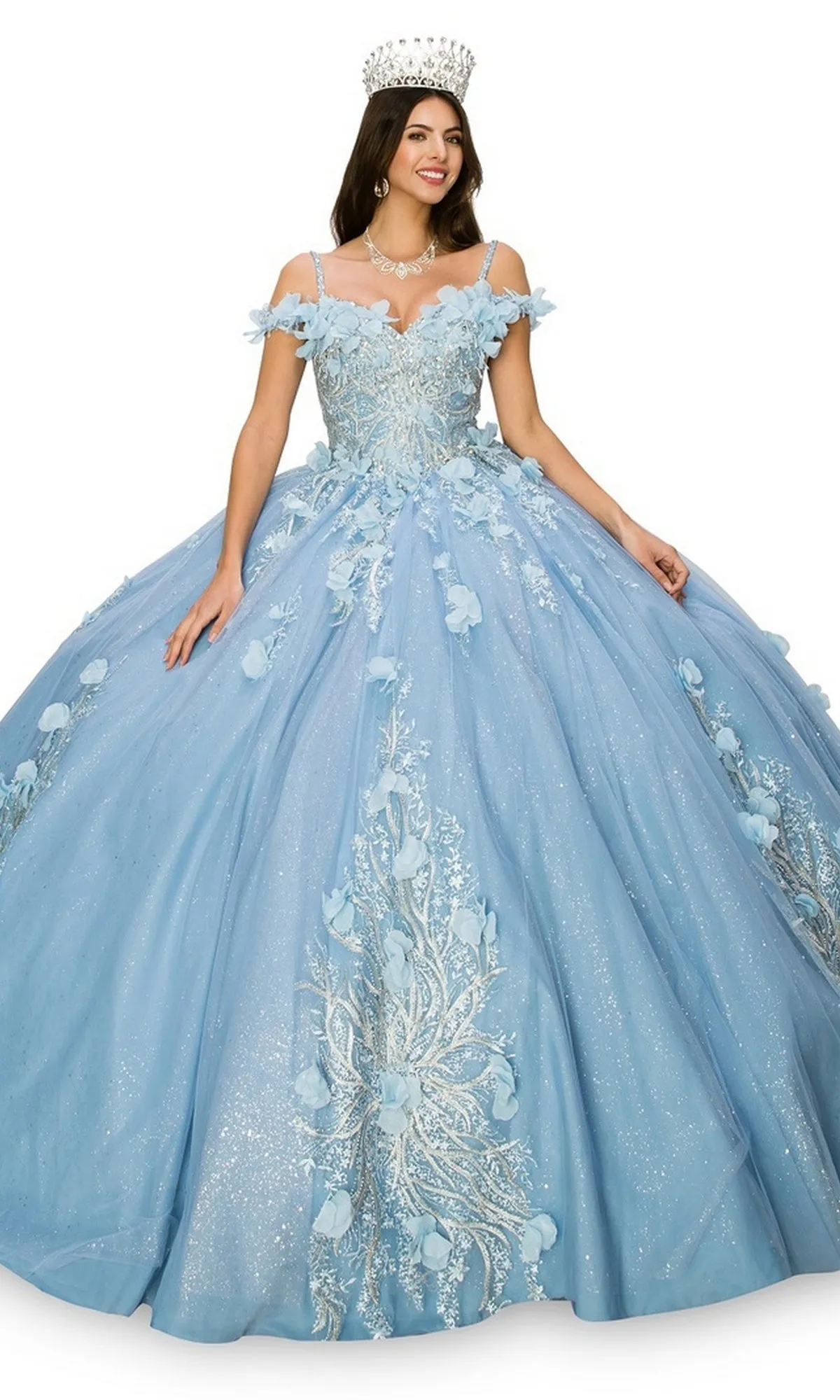 Quinceanera Ball Gown 8061J sold by PromGirl