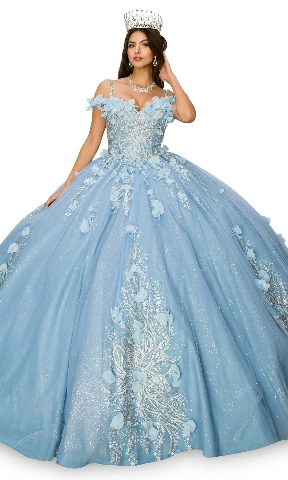 Quinceanera Ball Gown 8061J sold by PromGirl product image thumbnail 5