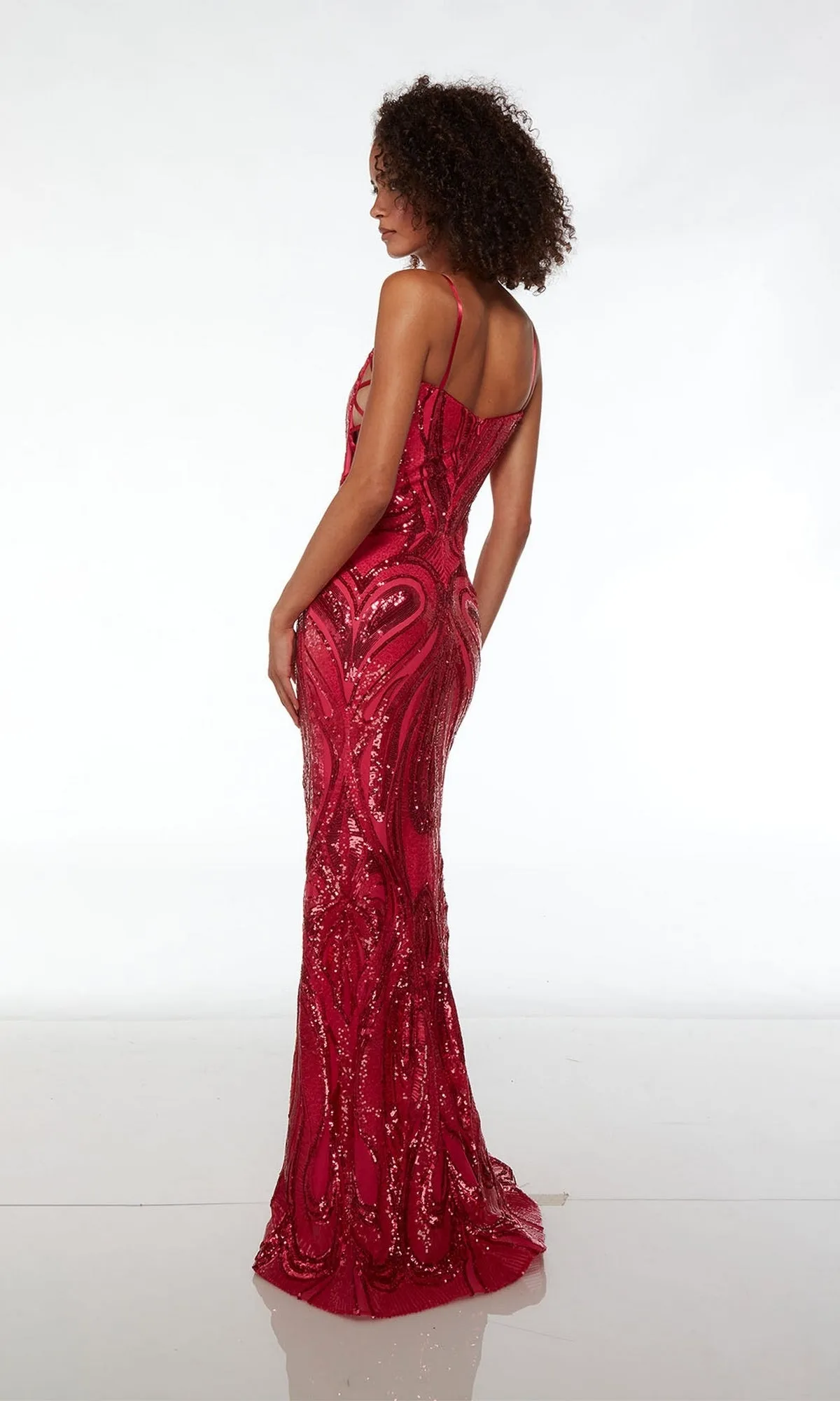 Alyce Long Prom Dress 61563 sold by PromGirl product image thumbnail 4