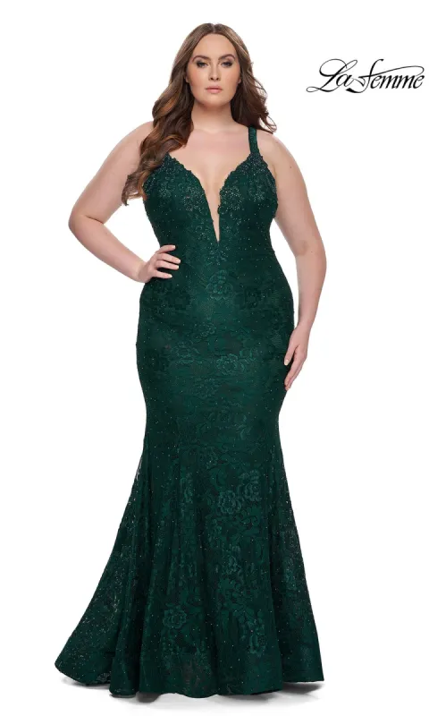 La Femme Long Prom Dress 29052 sold by PromGirl