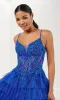 Tiffany Ruffled Glitter Tulle Prom Ball Gown 16099 sold by PromGirl