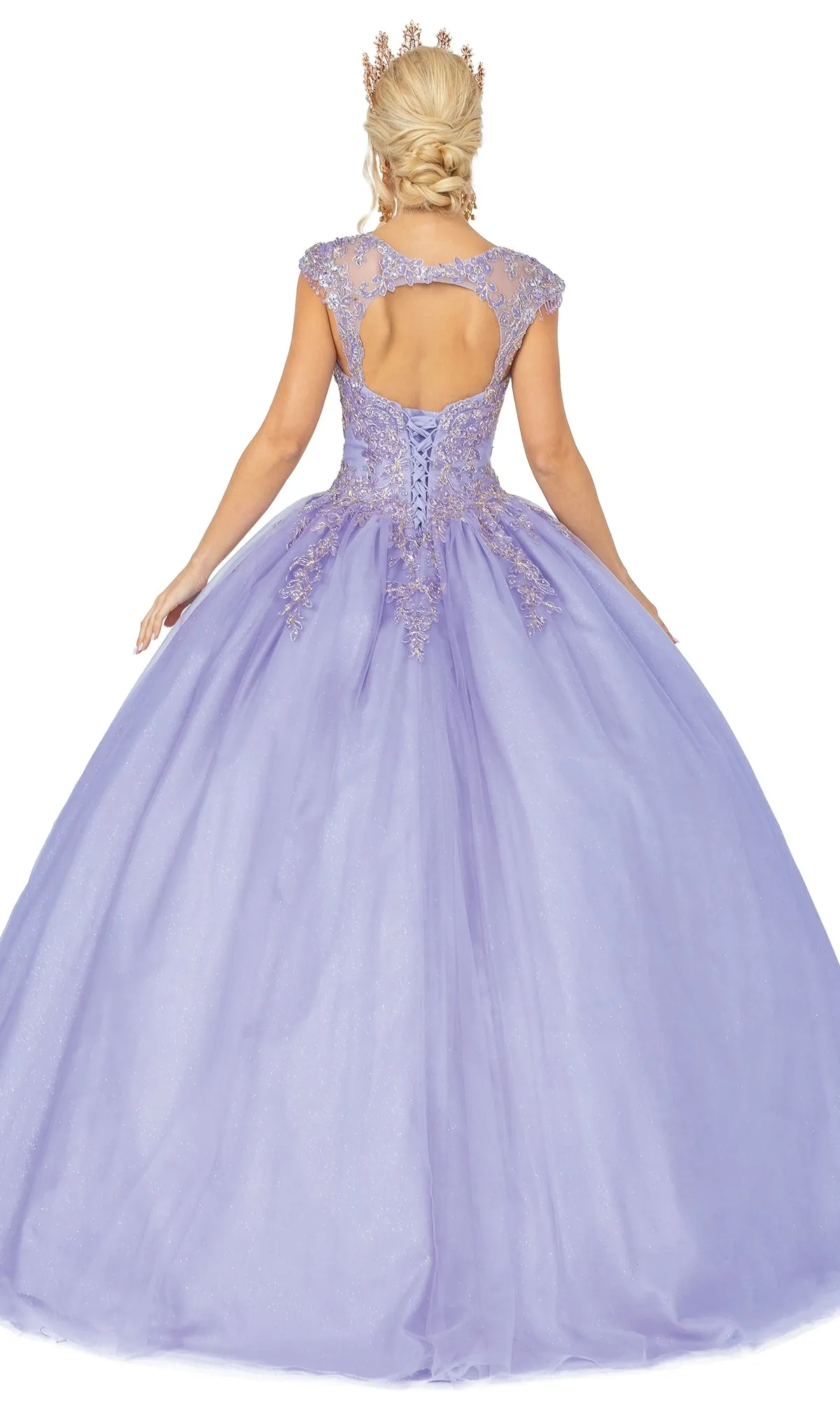 Quinceanera Dress 1470 by Dancing Queen sold by PromGirl product image thumbnail 2