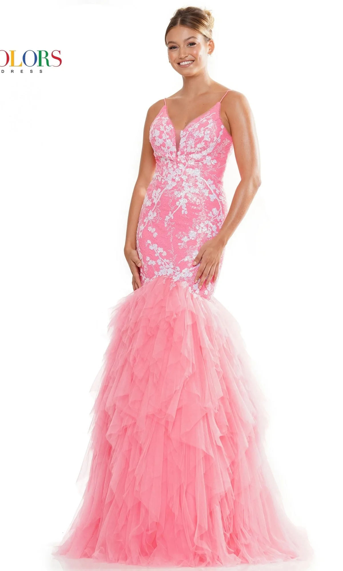 Corset-Back Long Mermaid Prom Dress 3201 sold by PromGirl