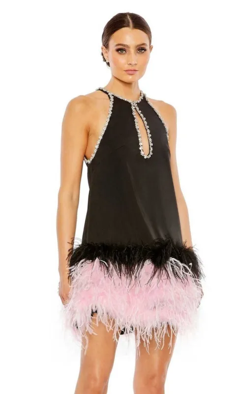 Short Homecoming Dress 11437 by Mac Duggal sold by PromGirl