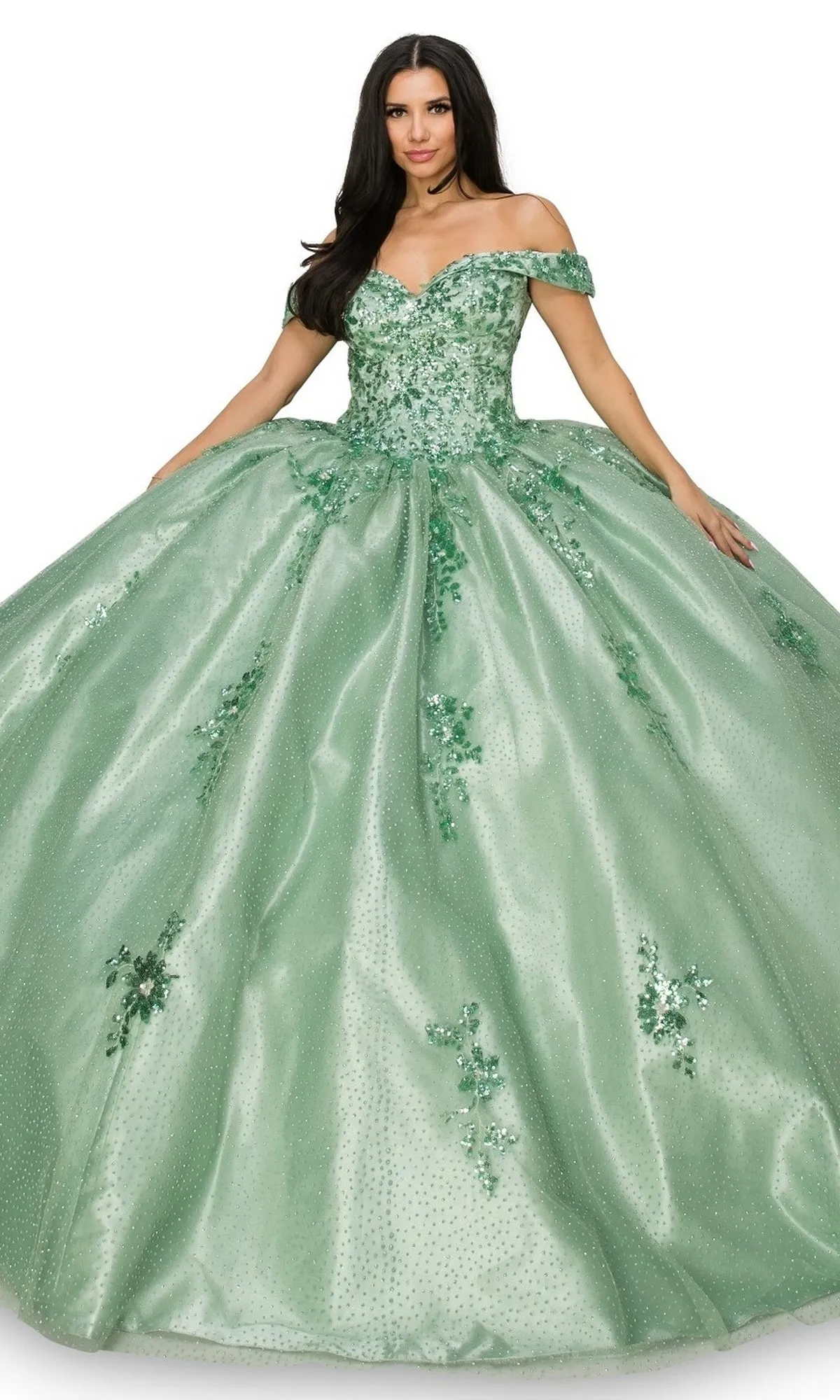 Quinceanera Ball Gown 8060J sold by PromGirl product image thumbnail 3