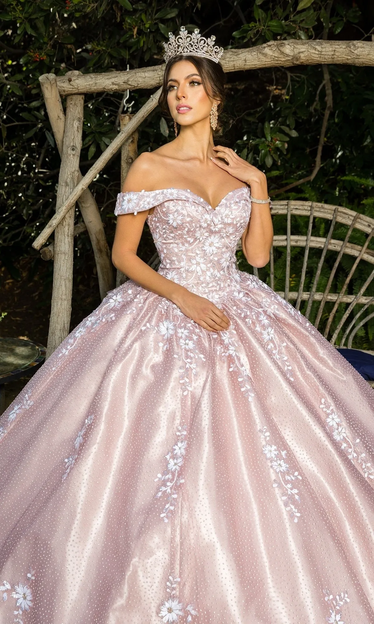 Quinceanera Ball Gown 8060J sold by PromGirl product image thumbnail 4