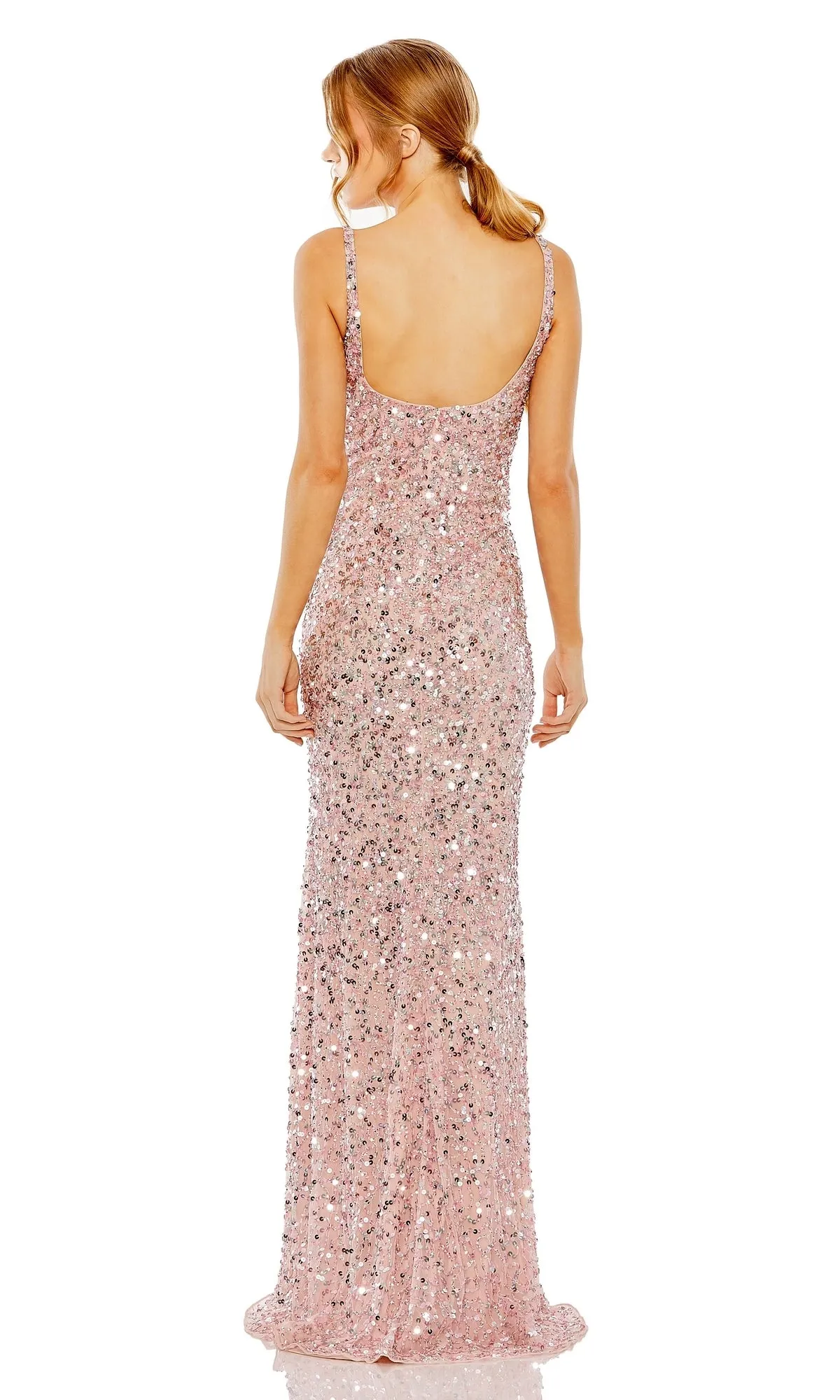 Sparkly Long Sequin Formal Dress: Mac Duggal 10705 sold by PromGirl product image thumbnail 2