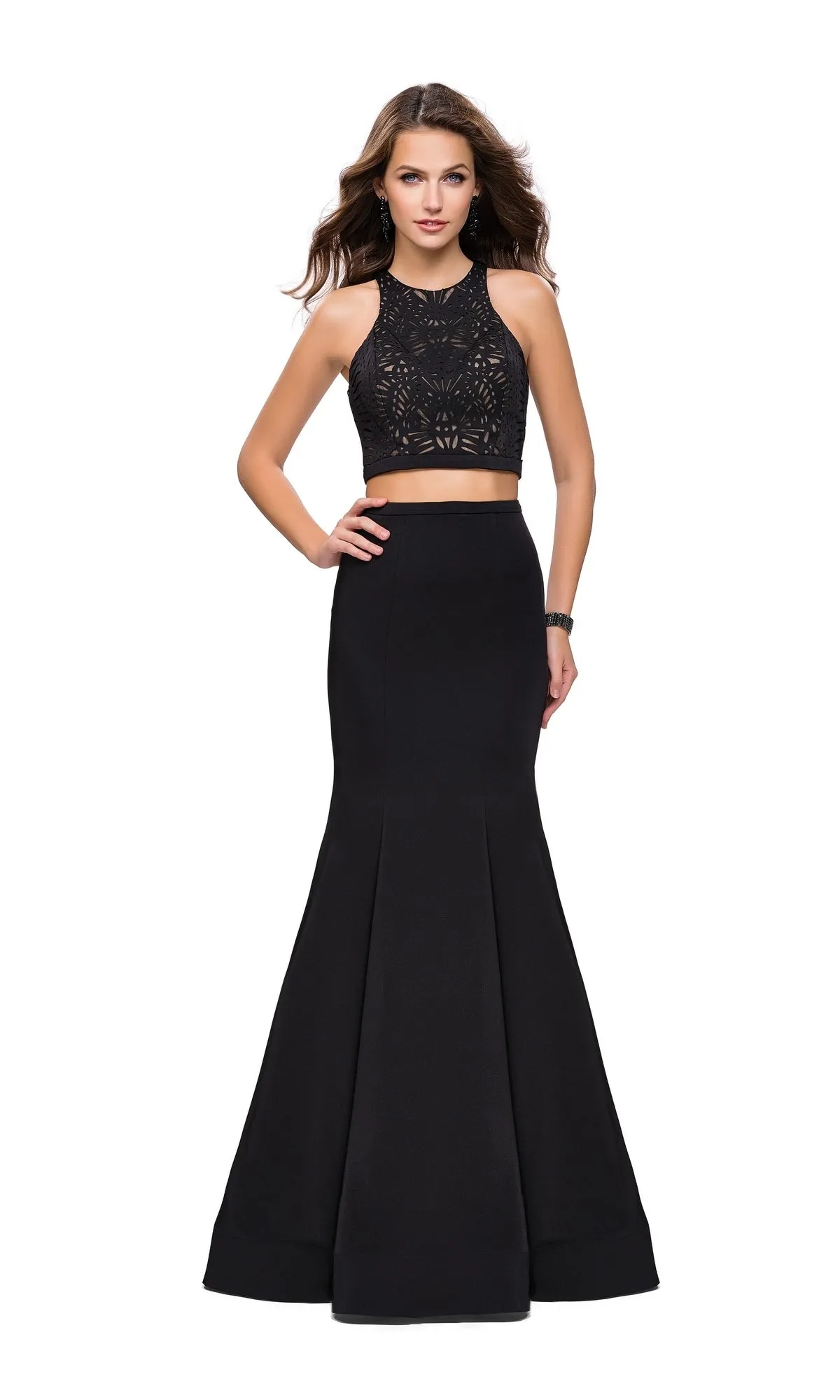 La Femme 25759 Long Prom Dress sold by PromGirl