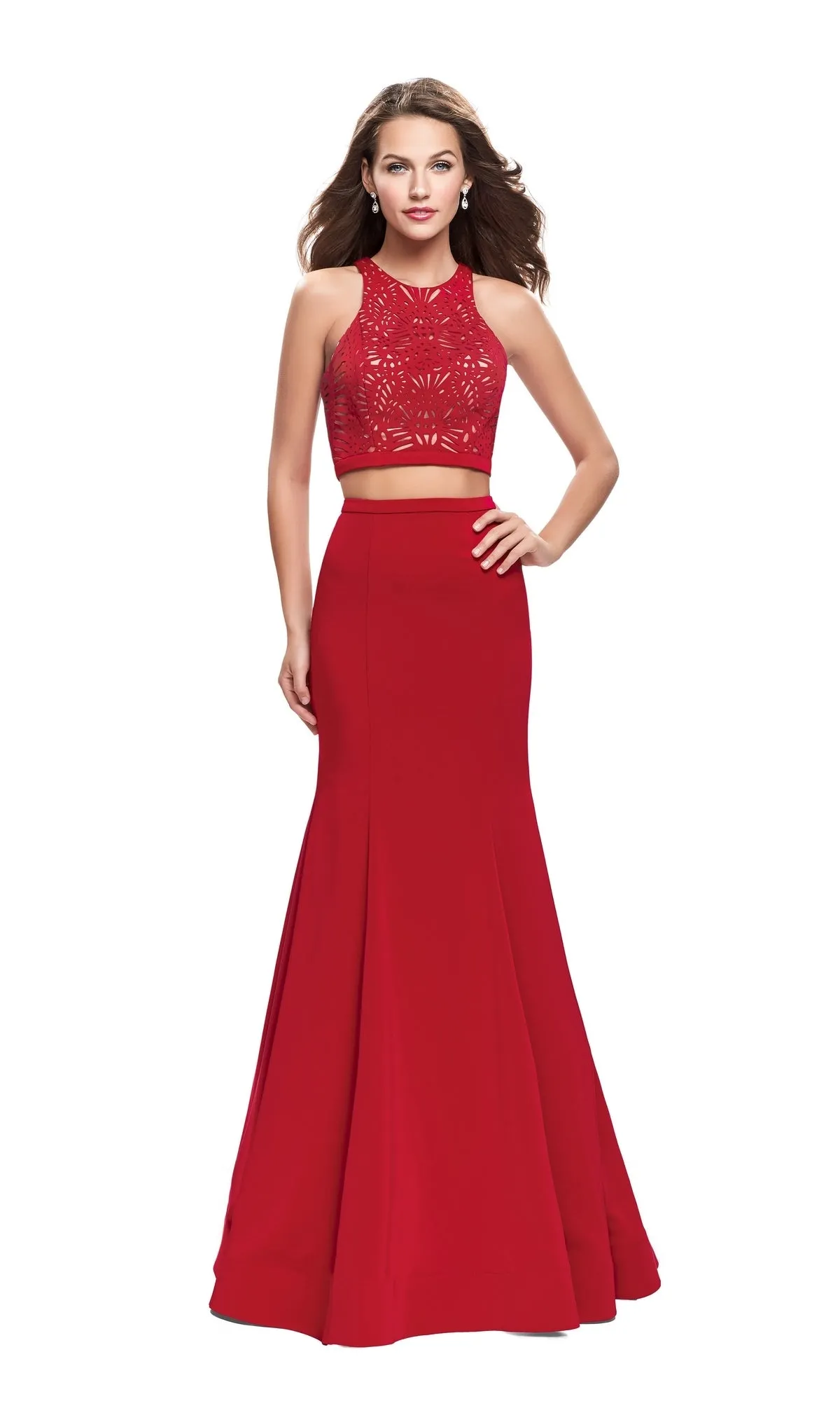 La Femme 25759 Long Prom Dress sold by PromGirl product image thumbnail 3