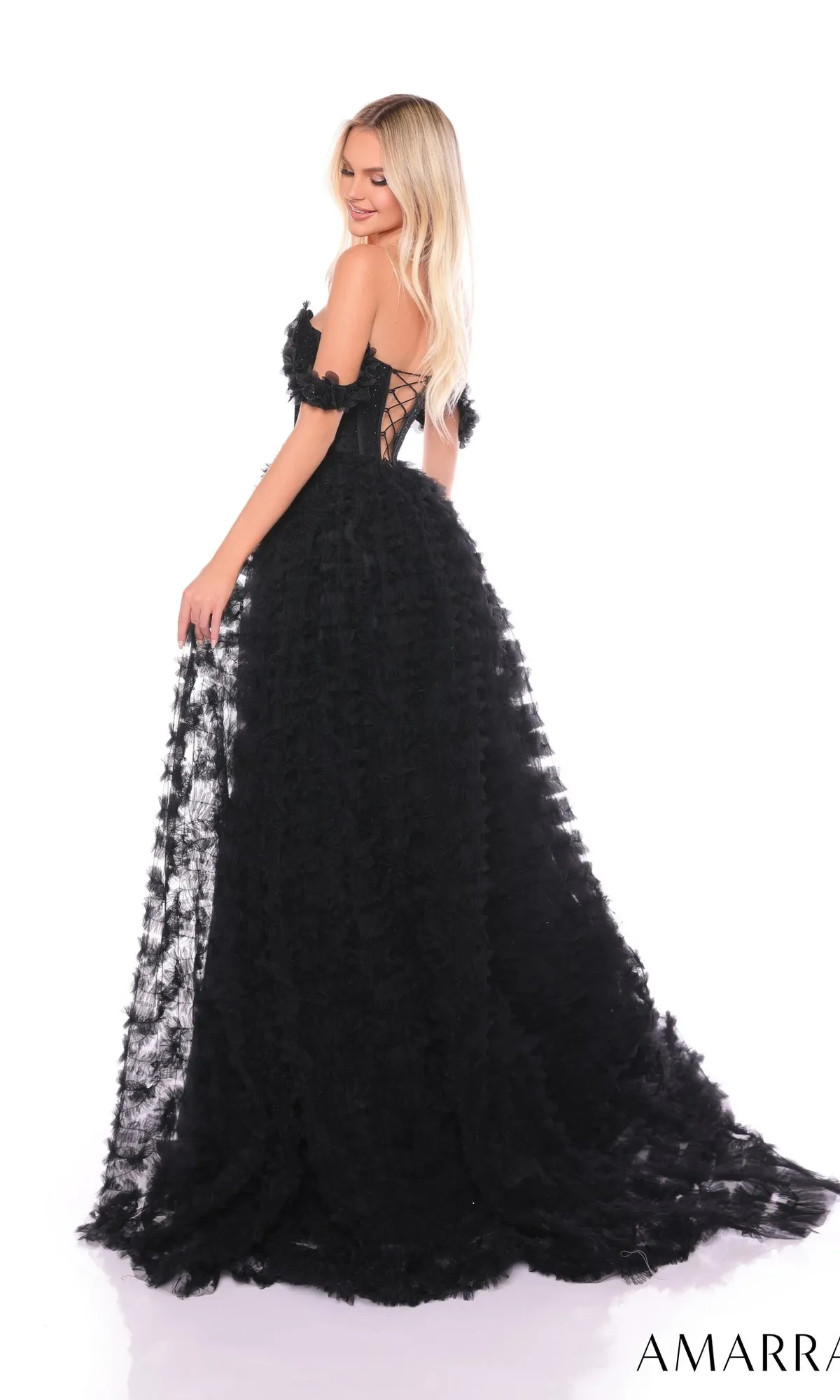 Long Formal Dress 88152 by Amarra sold by PromGirl product image thumbnail 2