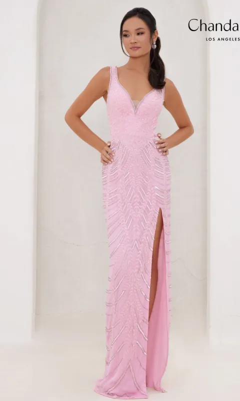 Long Prom Dress 30081 by Chandalier sold by PromGirl