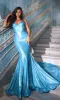 Long Mermaid Prom Dress: Portia & Scarlett PS22528 sold by PromGirl