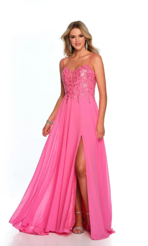 Long Formal Dress 11384 by Dave and Johnny sold by PromGirl