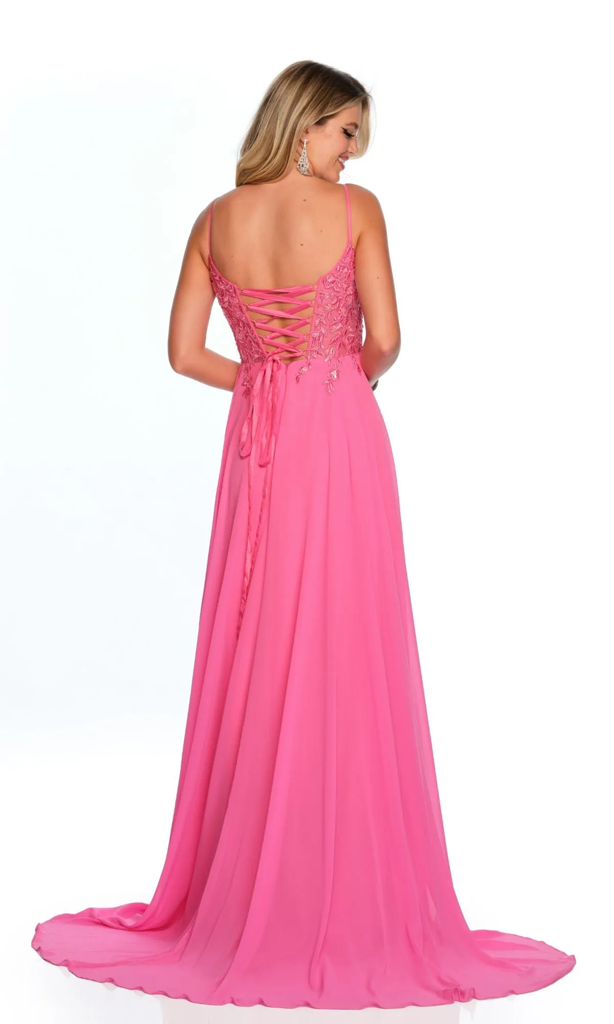Long Formal Dress 11384 by Dave and Johnny sold by PromGirl product image thumbnail 2