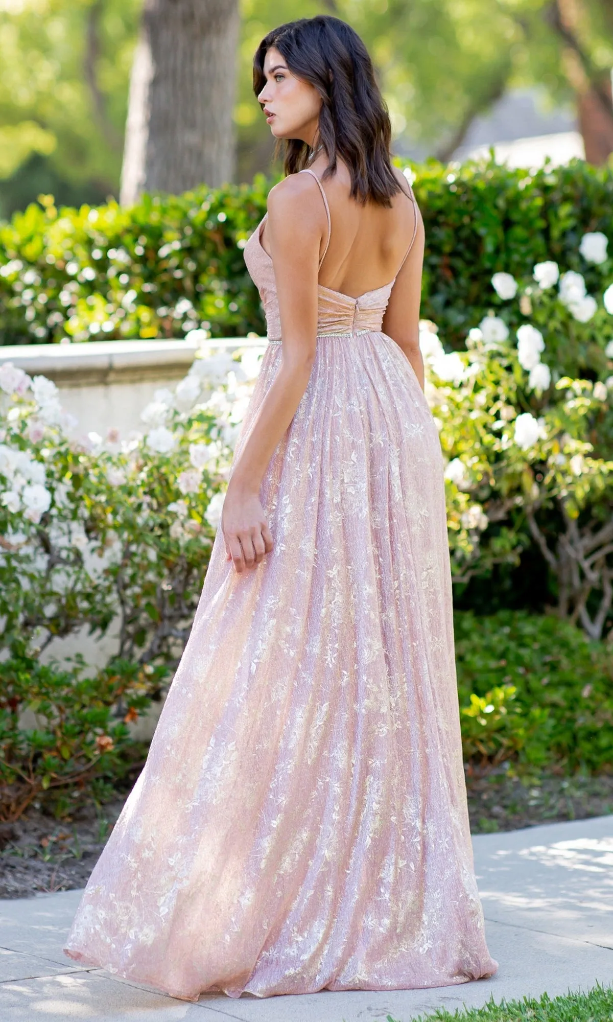 Blush Pink Prom Dress: Cinderella Couture 8086J sold by PromGirl product image thumbnail 2