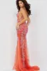 Jovani Beaded Sheer-Mesh Long Prom Dress 08275 sold by PromGirl