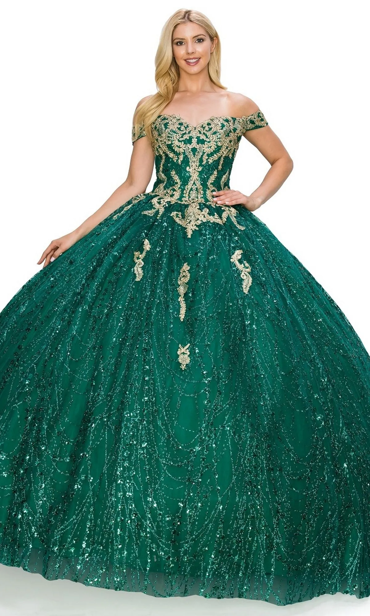 Quinceanera Ball Gown 8033J sold by PromGirl product image thumbnail 3