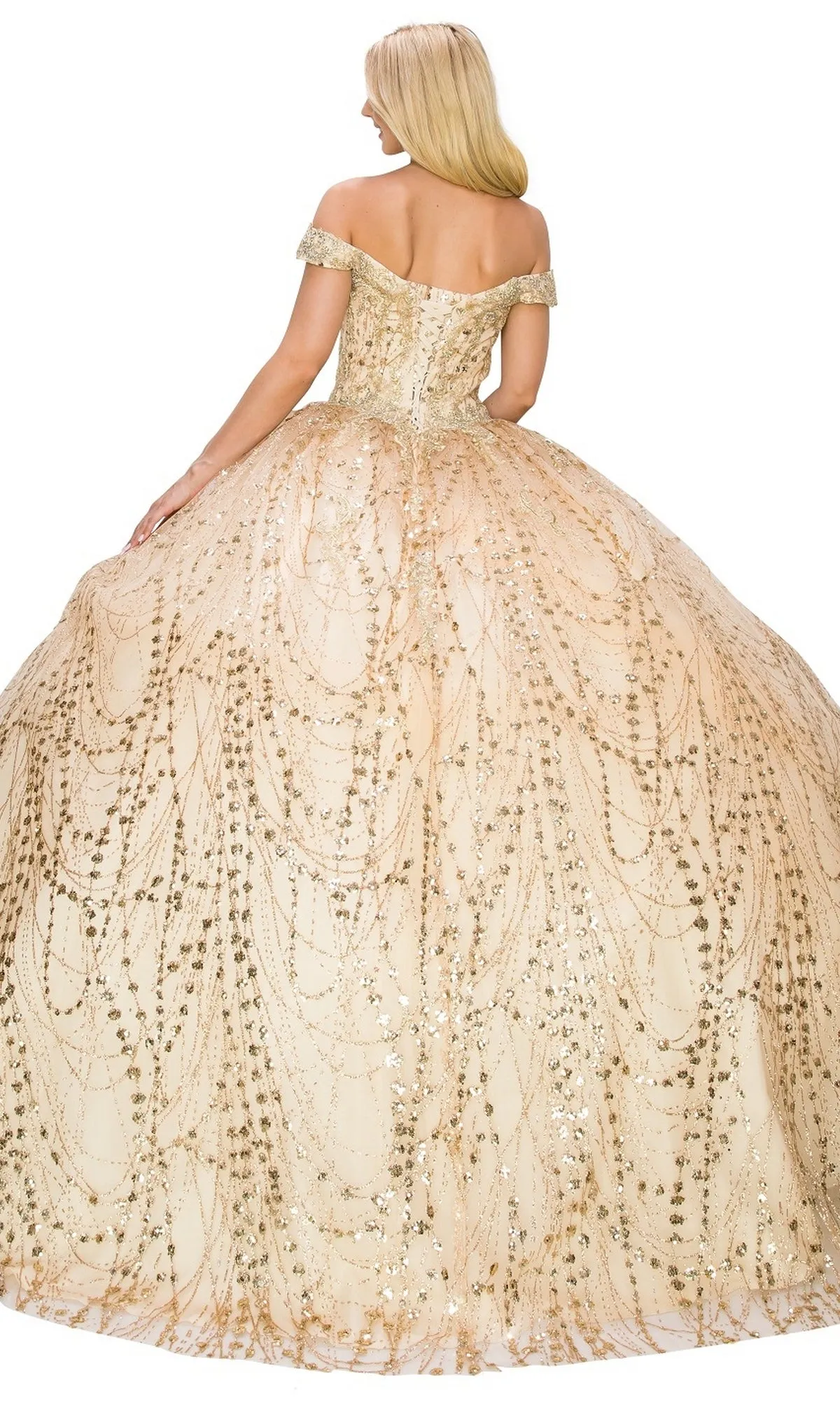 Quinceanera Ball Gown 8033J sold by PromGirl product image thumbnail 2