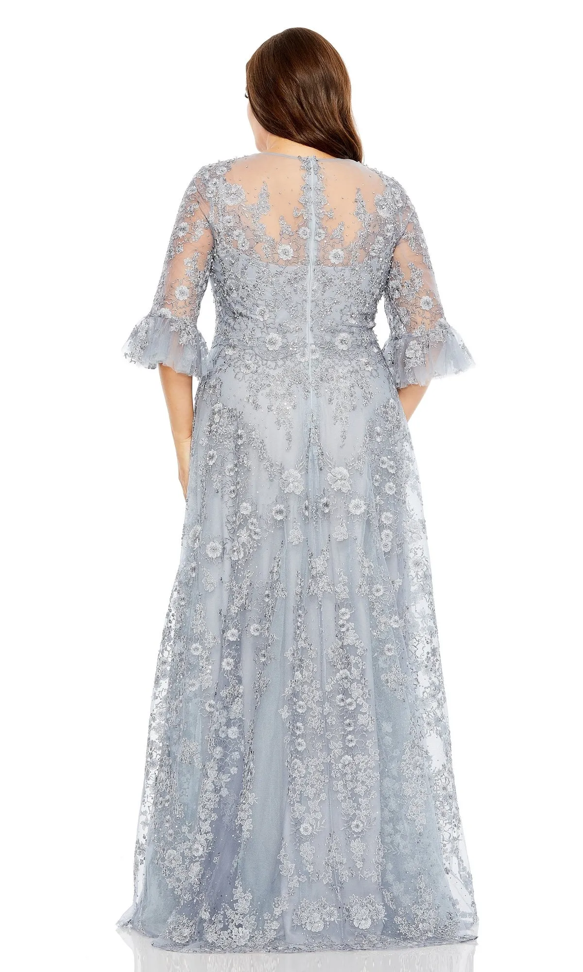 Long Plus-Size Formal Dress 20471 by Mac Duggal sold by PromGirl product image thumbnail 2