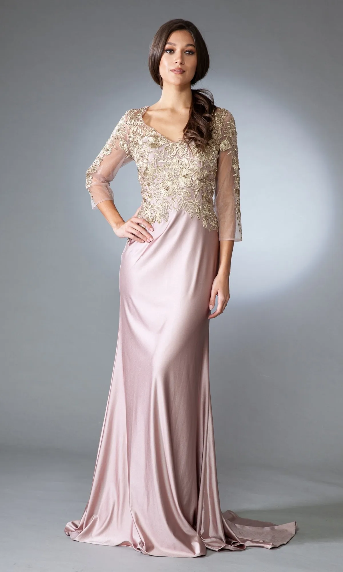 Mother-of-the-Bride Dress: Amelia Couture 7039 sold by PromGirl product image thumbnail 3