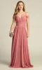 Long A-Line Off-Shoulder Prom Dress: Chicas C8997 sold by PromGirl