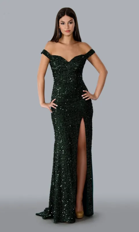 Long Prom Dress By Stella Couture 23109 sold by PromGirl