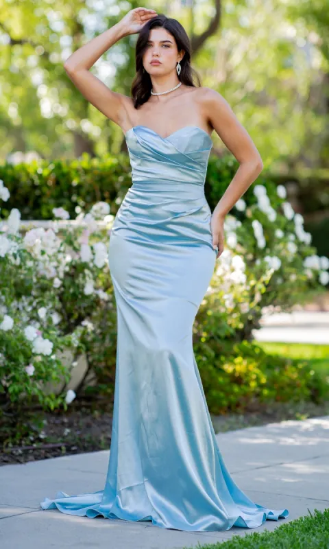 Satin Mermaid Prom Dress: Cinderella Couture 8083J sold by PromGirl
