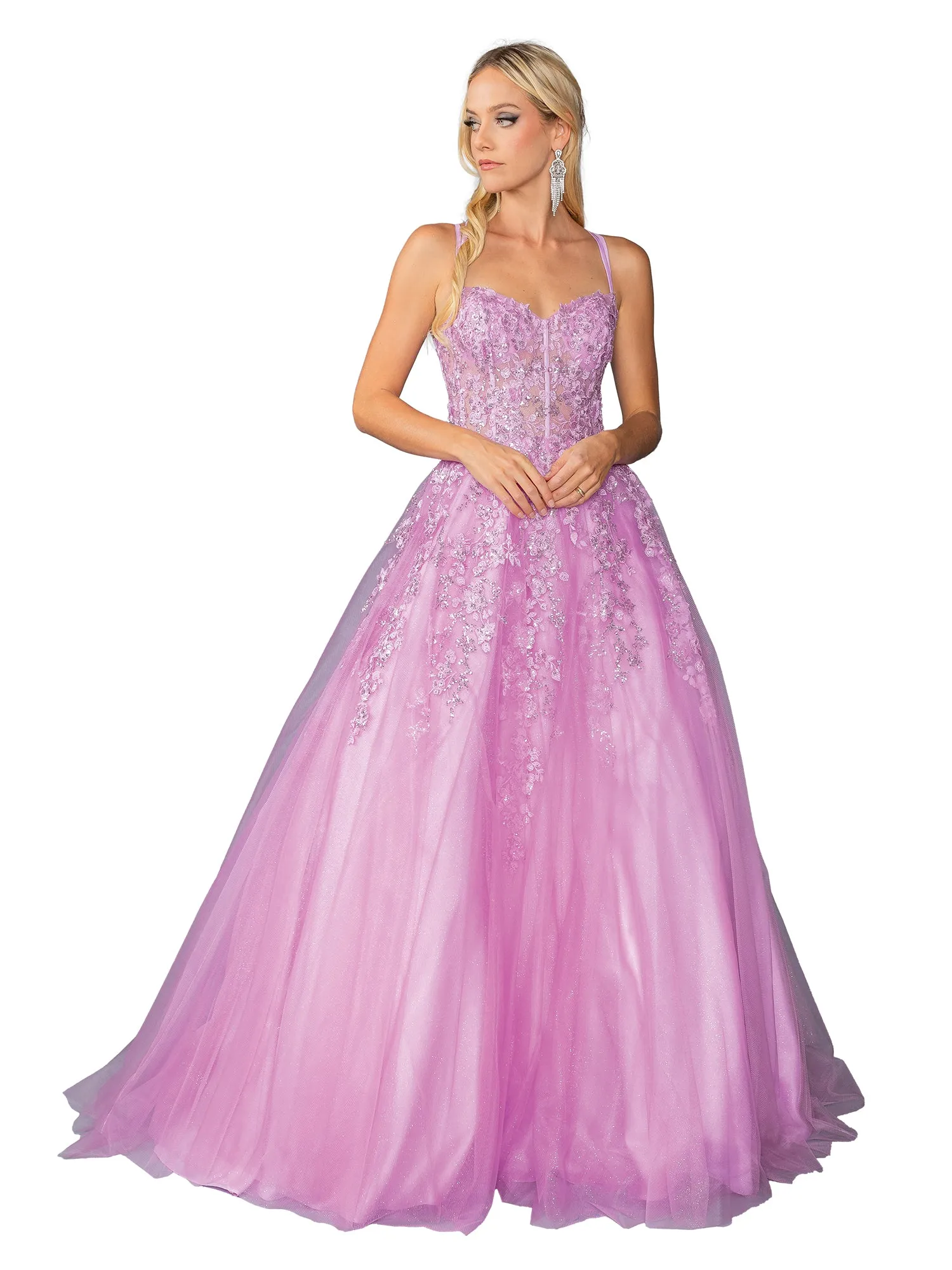 Lilac Purple Prom Ball Gown: Dancing Queen 4458 sold by PromGirl