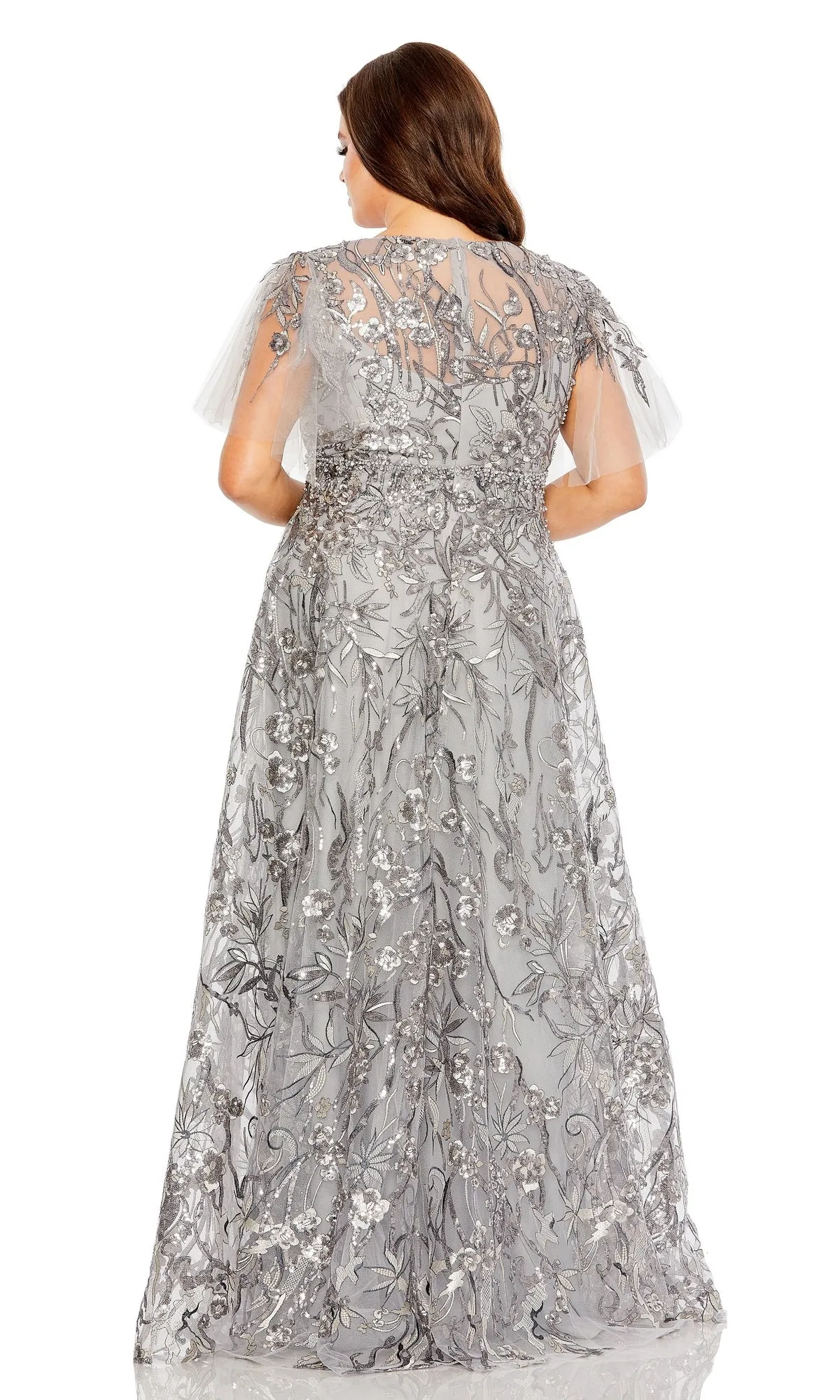 Long Plus-Size Formal Dress 20469 by Mac Duggal sold by PromGirl product image thumbnail 4