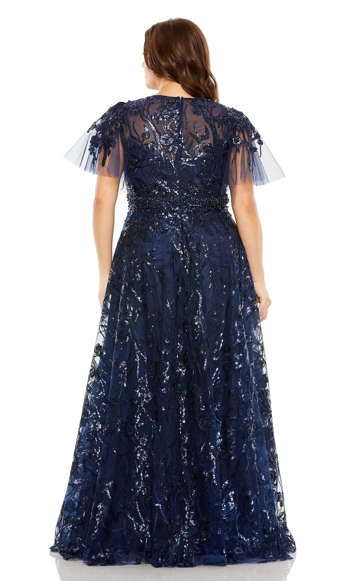 Long Plus-Size Formal Dress 20469 by Mac Duggal sold by PromGirl product image thumbnail 2