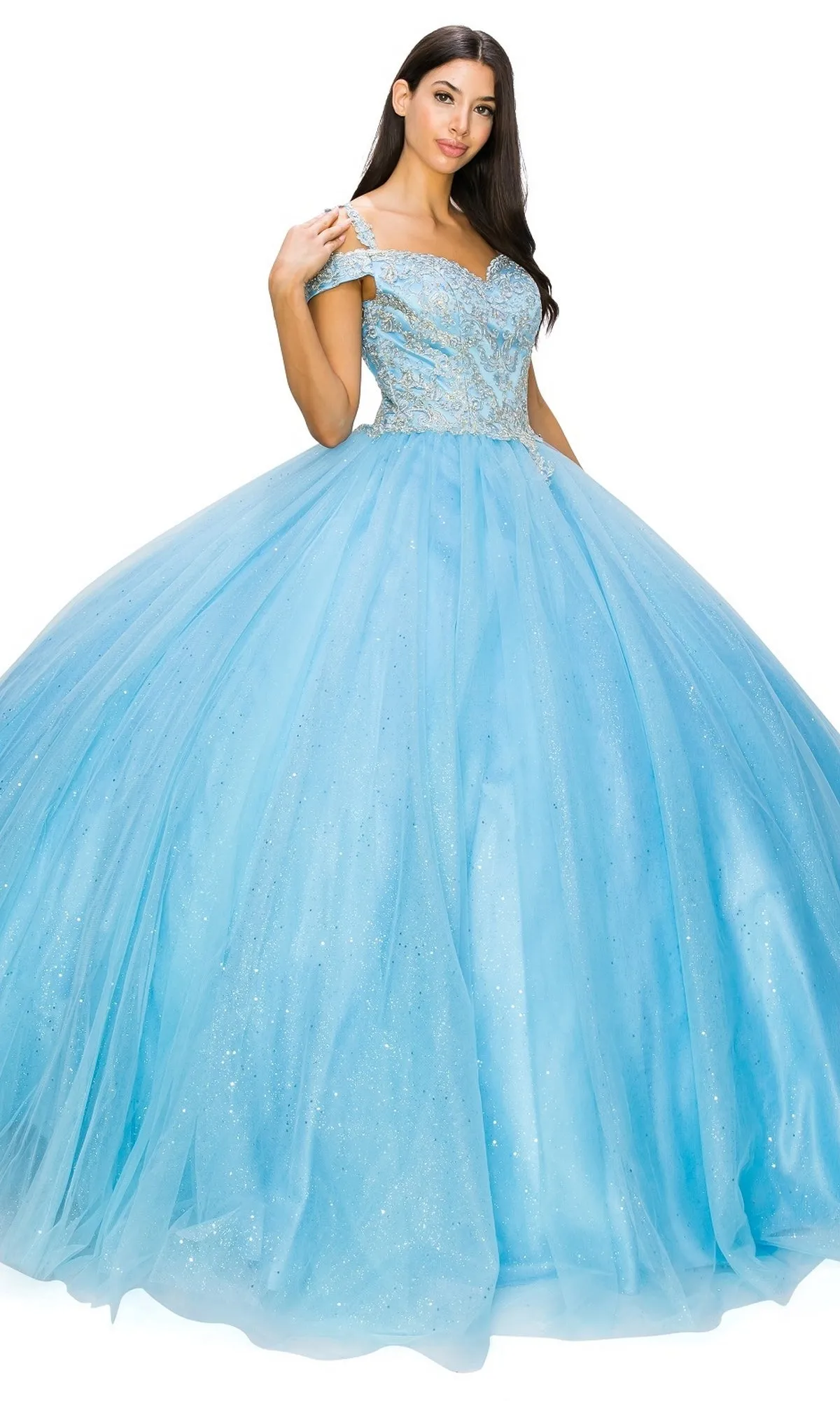 Quinceanera Ball Gown 8028J sold by PromGirl