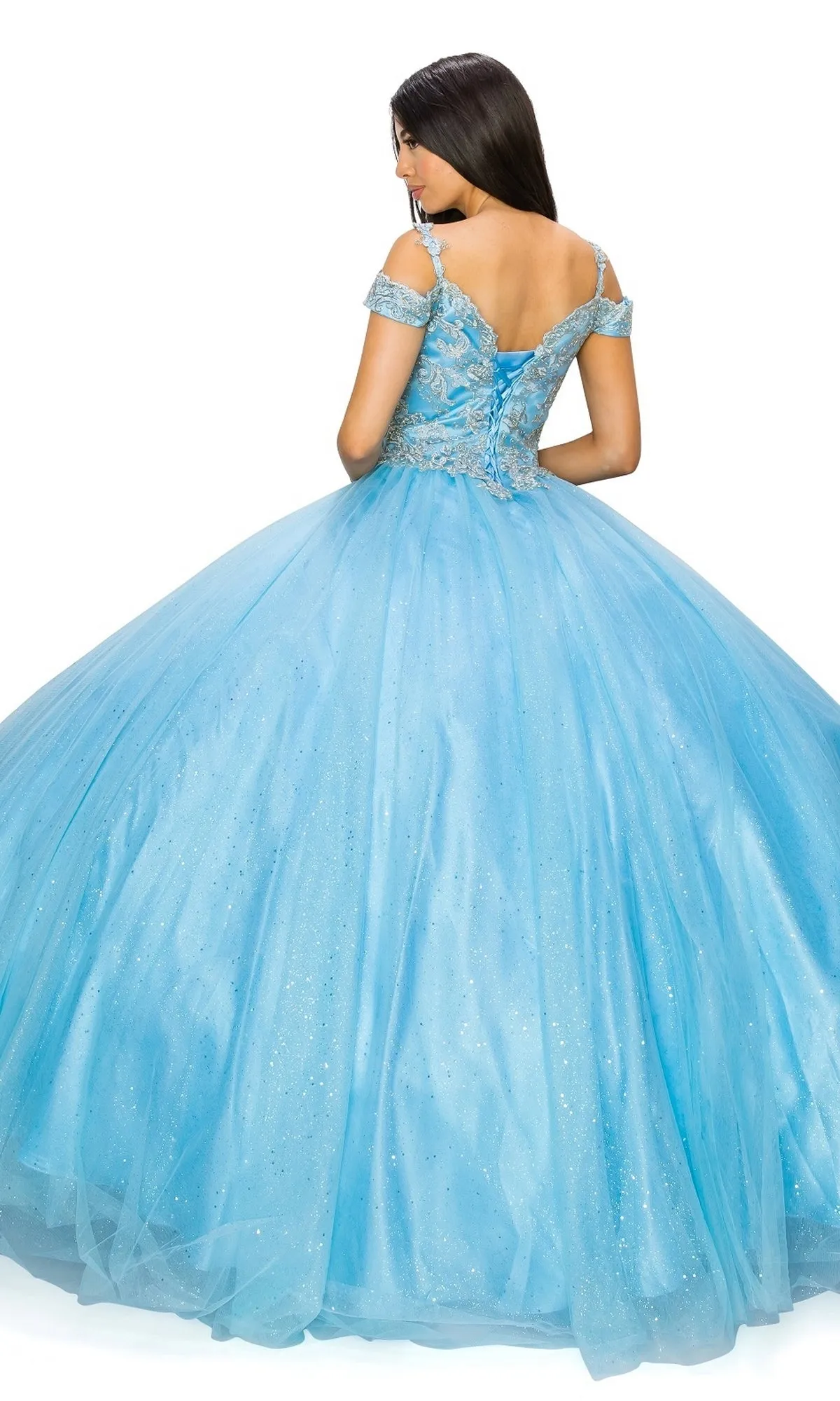 Quinceanera Ball Gown 8028J sold by PromGirl product image thumbnail 2