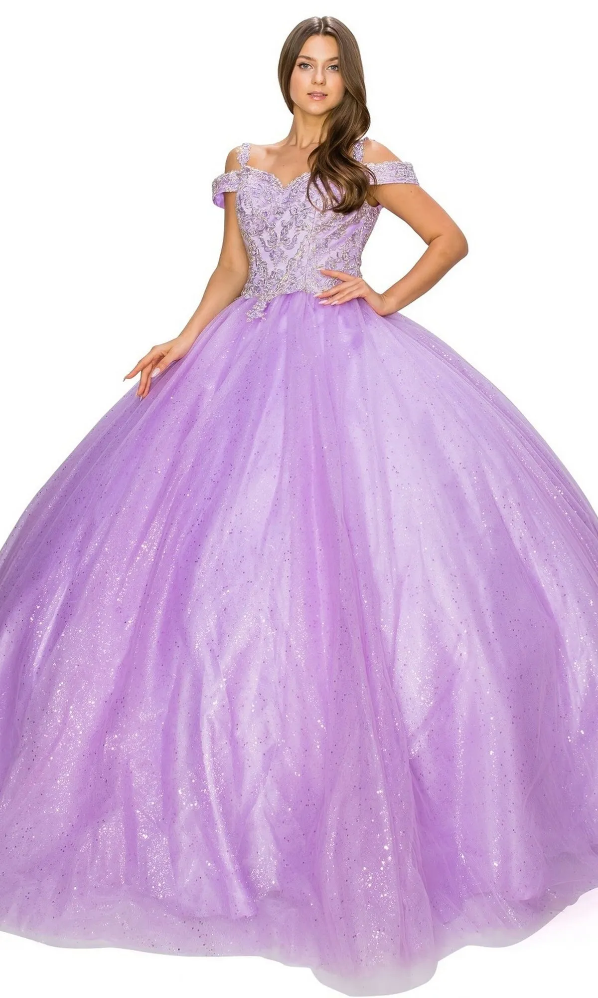 Quinceanera Ball Gown 8028J sold by PromGirl product image thumbnail 5