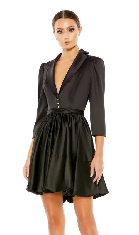 Short Wedding Guest Dress 26913 by Mac Duggal sold by PromGirl