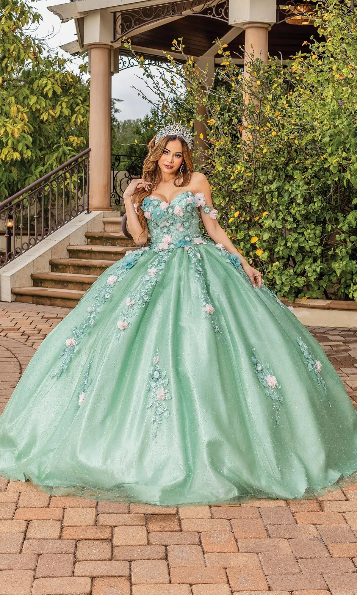 Quinceanera Dress 1828 By Dancing Queen sold by PromGirl product image thumbnail 3