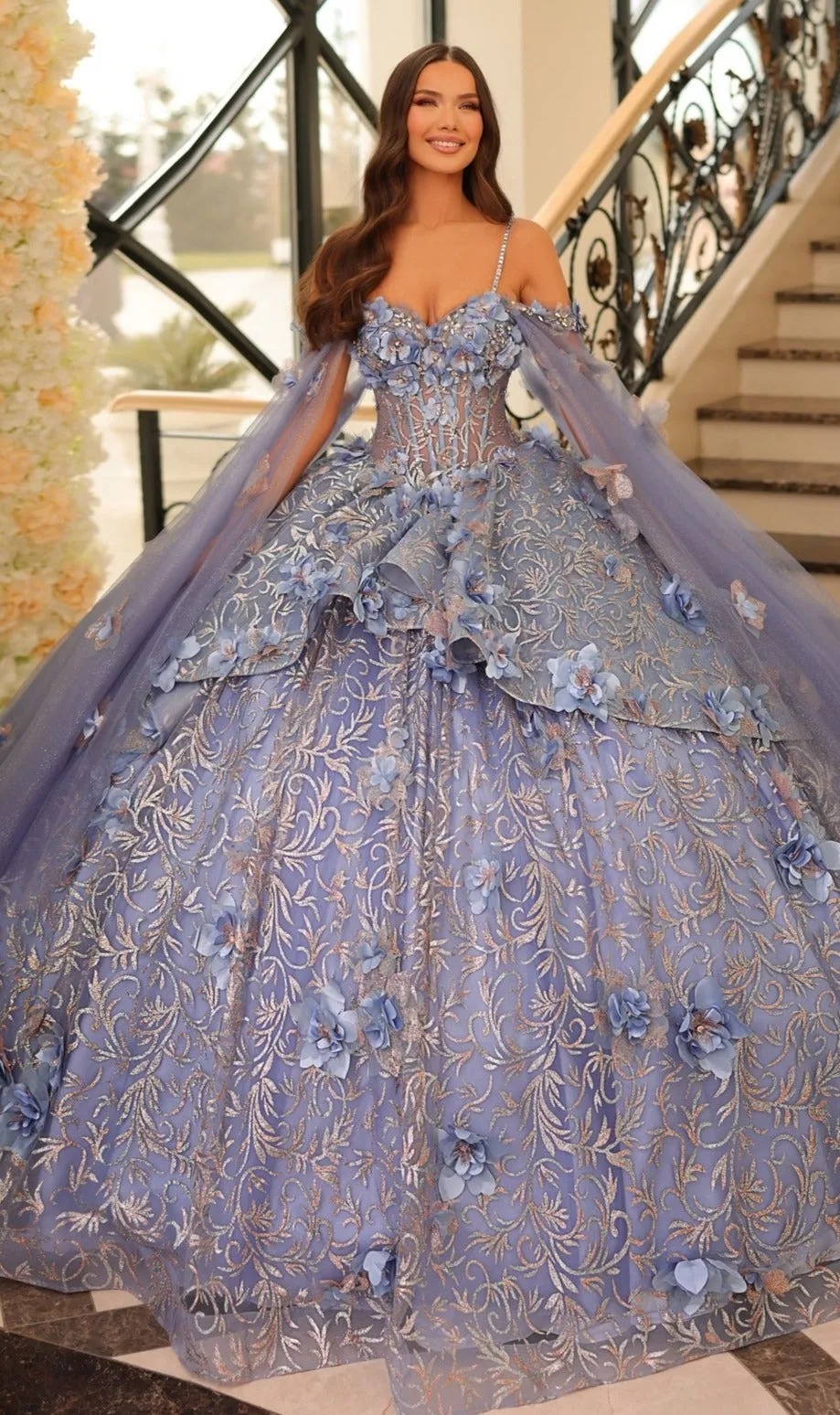 Quinceanera Dress 54216 By Amarra sold by PromGirl