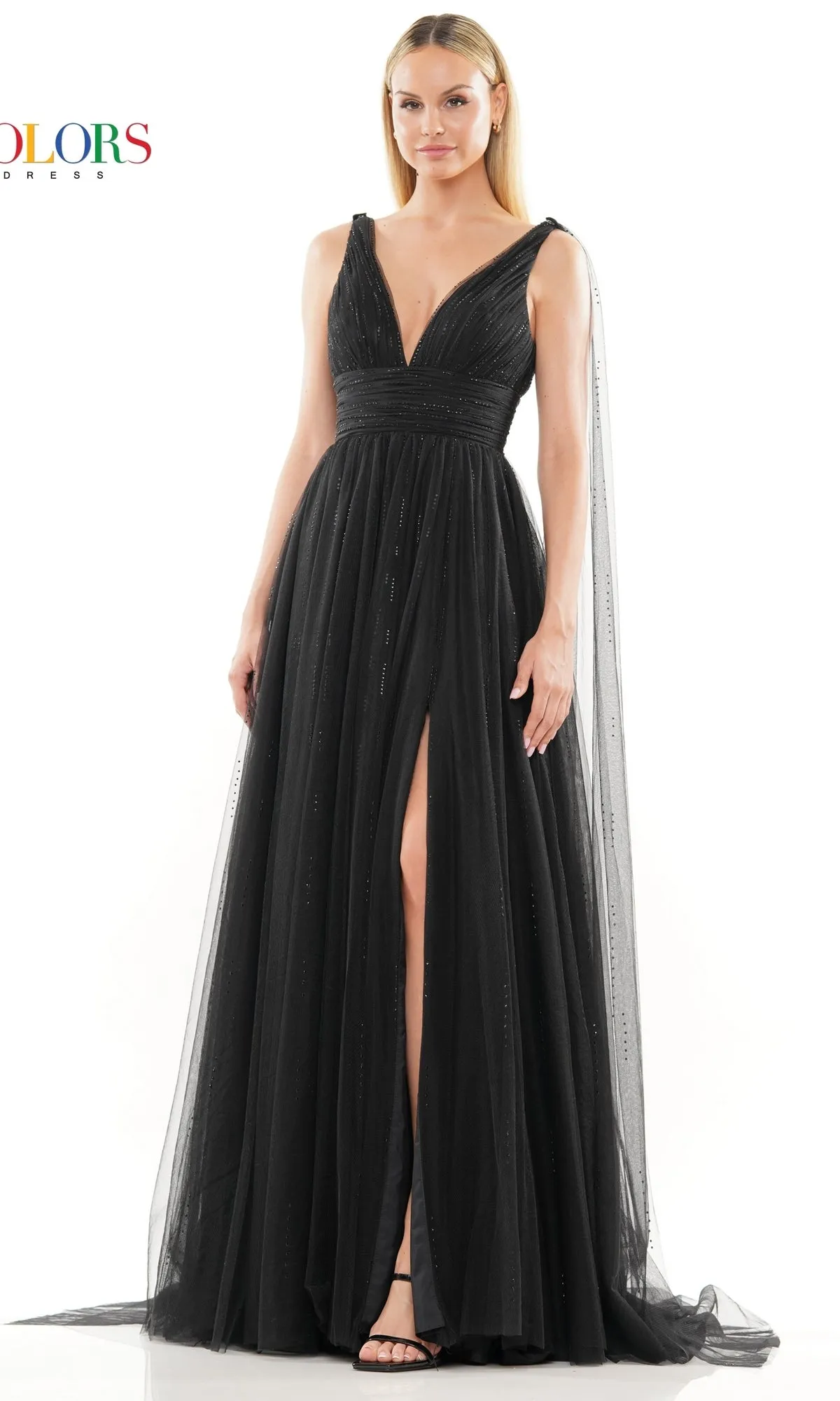 Classic Long Prom Ball Gown: Colors Dress 3242 sold by PromGirl product image thumbnail 3