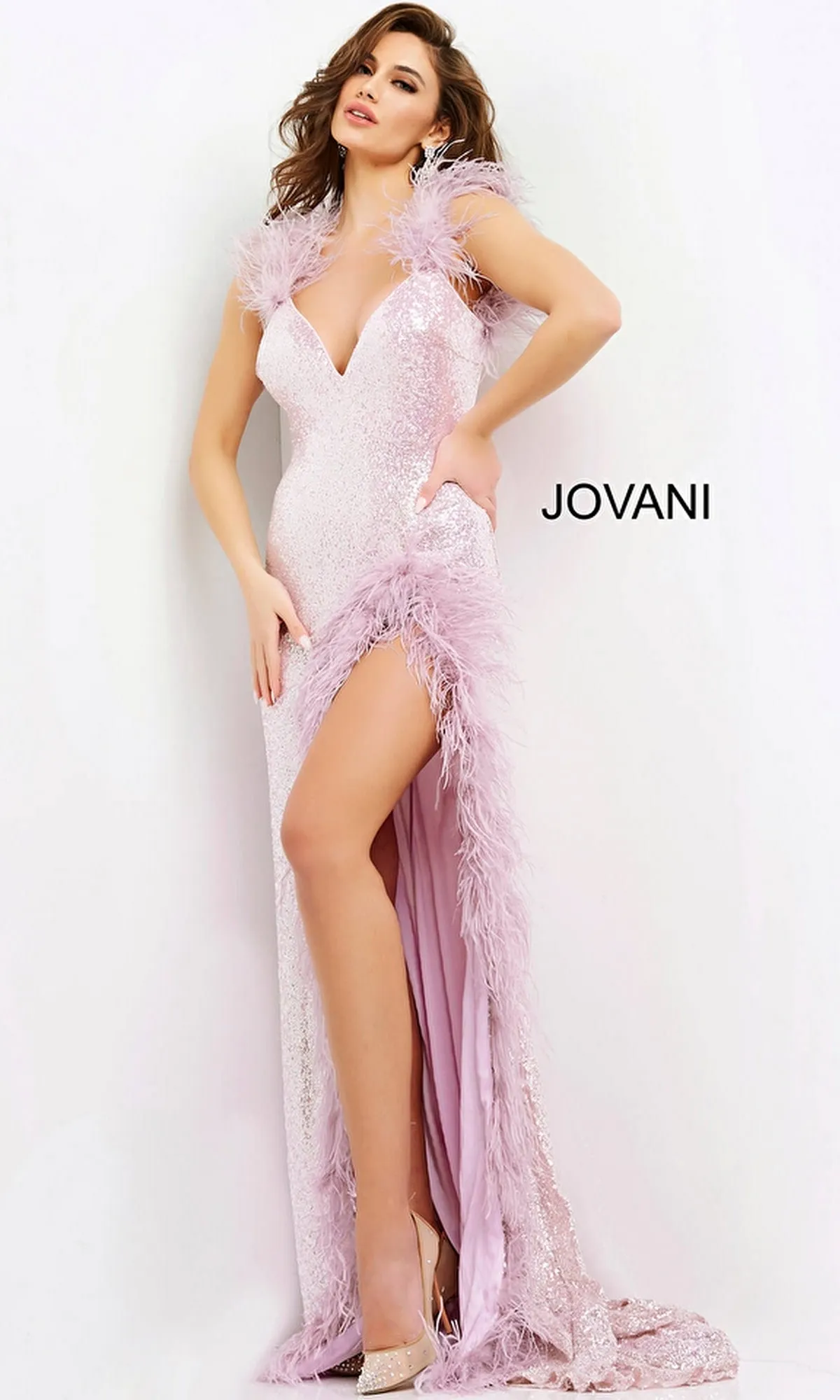 Long Prom Dress 06164 by Jovani sold by PromGirl product image thumbnail 3