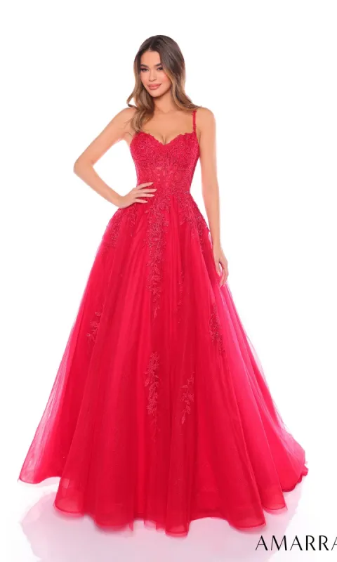 Long Formal Dress 88109 by Amarra sold by PromGirl
