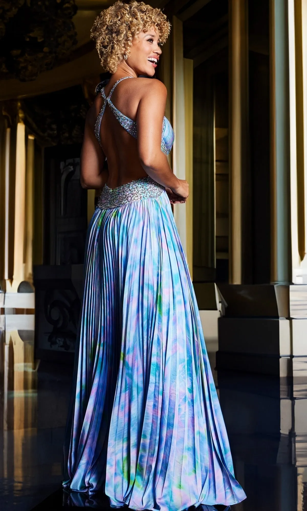 Long Prom Dress 38722 by Jovani sold by PromGirl product image thumbnail 2