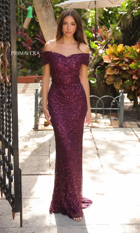 Long Prom Dress 13121 by Primavera sold by PromGirl