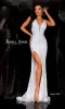V-Neck Long Sequin Prom Dress: Jessica Angel 2301 sold by PromGirl